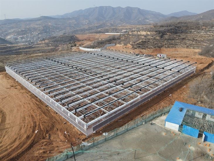 info-1-1 Galvanized frame for film greenhouse